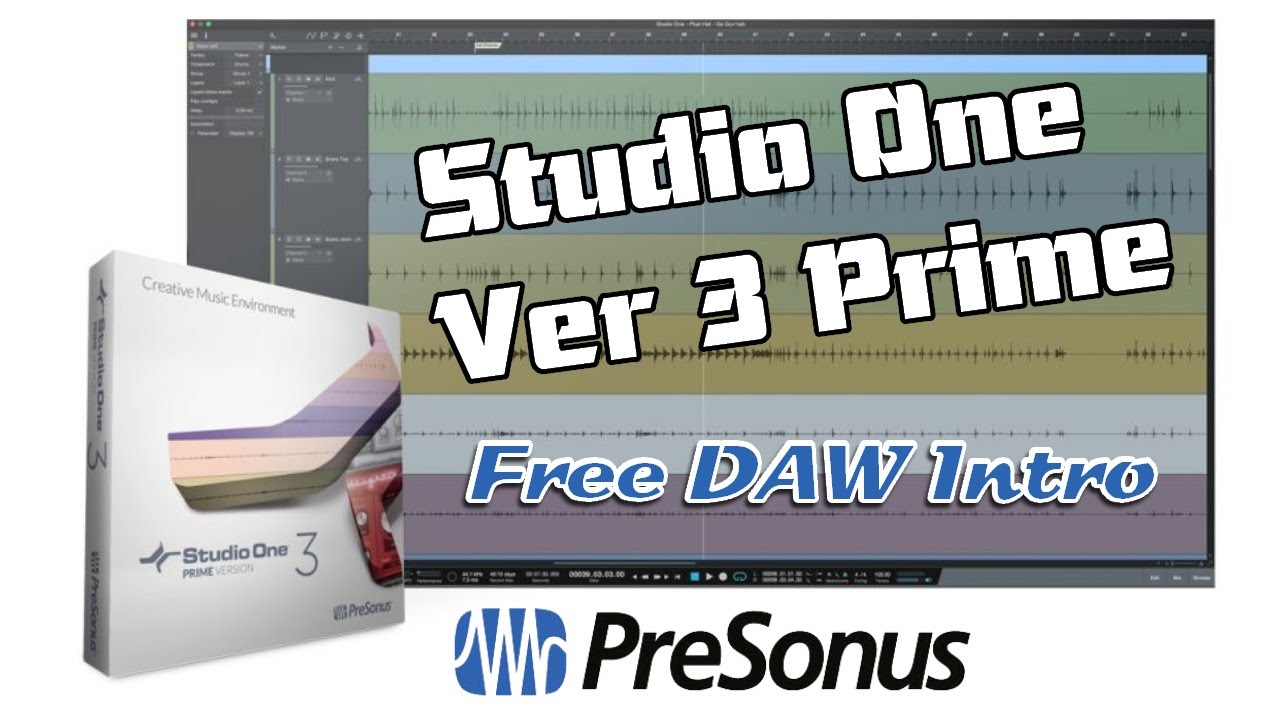 presonus studio one free